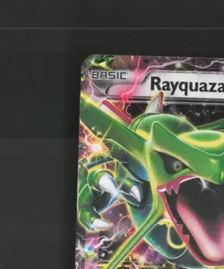 Rayquaza EX XY66 XY Black Star Promo Holo Pokemon Card MP - Image 3
