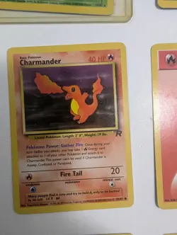 Vintage Pokemon Card Lot - Dark Weezing, Charmander, Potion Trainer + Grass/Fire - Image 5