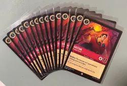 4x Disney Lorcana Gaston Arrogant Hunter 110/204 Common NM Card Regular - Image 1