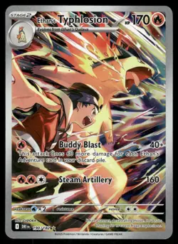 Pokemon Cards Ethan's Typhlosion 190/182 Destined Rivals Illustration Rare NM - Image 1