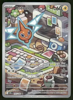 Pokemon Cards Rotom 197/182 Destined Rivals Illustration Rare NM *2 - Image 1