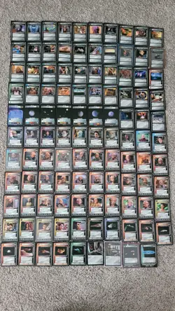 Star Trek CCG Rules of Acquisition near complete set (109/130 unique cards!) - Image 1