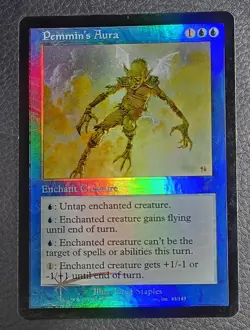 Pemmin's Aura Scourge Foil MTG Magic Card - Image 1