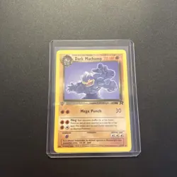 Dark Machamp 27/82 Pokemon TCG 1st Edition Team Rocket NM Vintage 2000 Card - Image 1