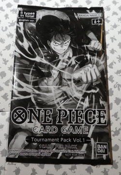 One Piece Booster Vol.1 Tournament Card Game Sealed Pack English Carte Mint - Image 1