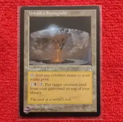 Magic: The Gathering Volrath's Stronghold Legendary Land Stronghold 1998 - Image 1