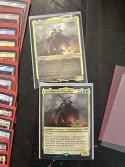 Magic The Gathering MTG - Warhammer 40K Ruinous Powers/Chaos Deck With Tokens - Image 1