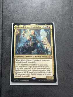 1x Admiral Brass, Unsinkable NM Eng MTG - Commander : Lost Caverns of Ixalan - Image 2