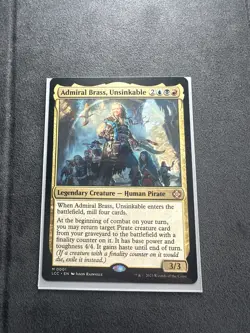 1x Admiral Brass, Unsinkable NM Eng MTG - Commander : Lost Caverns of Ixalan - Image 4
