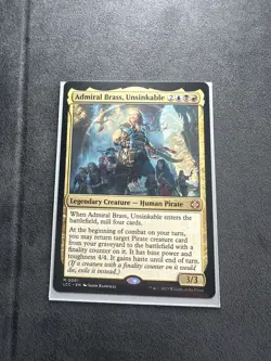 1x Admiral Brass, Unsinkable NM Eng MTG - Commander : Lost Caverns of Ixalan - Image 5
