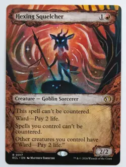 Lorwyn Eclipsed Hexing Squelcher SHOWCASE Rare 317 Magic the Gathering - Image 1