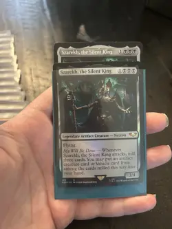 Magic The Gathering MTG Warhammer 40K Necron-w/ Tokens-Commander Deck-Sleeved - Image 1