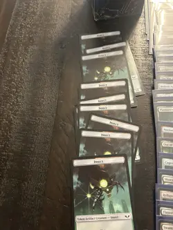 Magic The Gathering MTG Warhammer 40K Necron-w/ Tokens-Commander Deck-Sleeved - Image 3