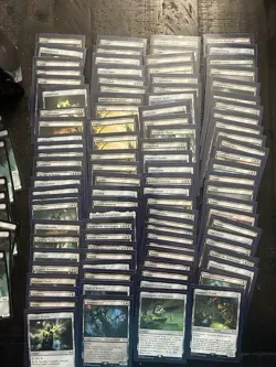 Magic The Gathering MTG Warhammer 40K Necron-w/ Tokens-Commander Deck-Sleeved - Image 4