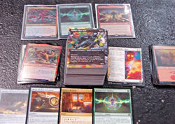MAGIC The GATHERING***MARVEL SPIDER-MAN SET of 145****SILVER FOILS ***CARNAGE - Image 1