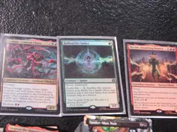 MAGIC The GATHERING***MARVEL SPIDER-MAN SET of 145****SILVER FOILS ***CARNAGE - Image 2