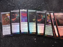 MAGIC The GATHERING***MARVEL SPIDER-MAN SET of 145****SILVER FOILS ***CARNAGE - Image 3
