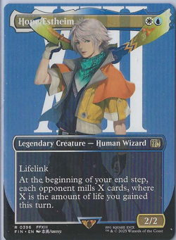 Hope Estheim (Borderless) # 396 - Final Fantasy Regular - Mint - Image 1