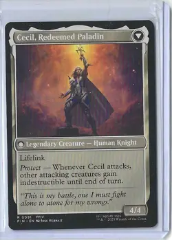 Cecil, Dark Knight Cecil, Redeemed Paladin #91 - Final Fantasy - Mint - Image 2