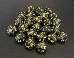 Magic: The Gathering MTG - Aetherdrift Spindown Dice - Lot of 24 - D20 WHITE - Image 1