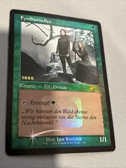 Fyndhornelfen 30th Anniversary Promo Foil MTG Magic The Gathering Fyndhorn - Image 3