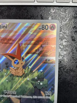 POKEMON VICTINI SVP 208 PROMO JUMBO CARD HOLO - Image 2