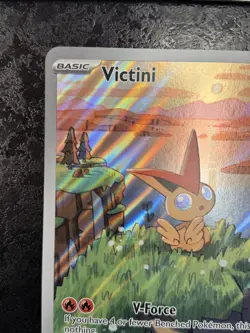 POKEMON VICTINI SVP 208 PROMO JUMBO CARD HOLO - Image 3