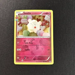 2016 Pokemon XY Generations Swirlix RC19/RC32 Uncommon Reverse Holo LP - Image 1