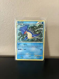 Pokemon TCG Lapras HGSS14 Holo Blackstar Promo HeartGold SoulSilver 2010 Good - Image 2
