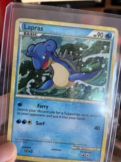Pokemon TCG Lapras HGSS14 Holo Blackstar Promo HeartGold SoulSilver 2010 Good - Image 4