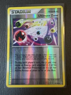 2009 Pokemon Ultimate Zone Reverse Holo 91/99 AR Arceus NM - Image 1