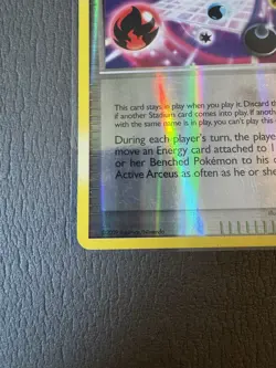 2009 Pokemon Ultimate Zone Reverse Holo 91/99 AR Arceus NM - Image 4