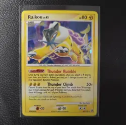 Raikou 16/132 - Cracked Ice Holo - Secret Wonders - Pokemon TCG - Raikou Lv.42 - Image 1