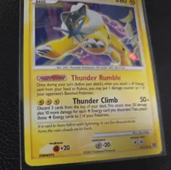 Raikou 16/132 - Cracked Ice Holo - Secret Wonders - Pokemon TCG - Raikou Lv.42 - Image 3