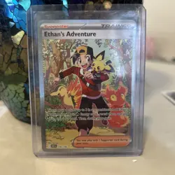 Ethans Adventure - Special Illustration Rare - DR 236/182 - Pokemon TCG NM - Image 1