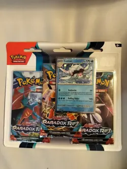 Pokemon TCG: Scarlet and Violet Paradox Rift 3 Booster Pack Blister - Cetitan - Image 1