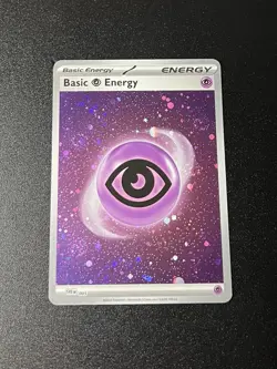 Psychic Energy SVE 005 Cosmos Holo Pokemon 151 English NM 4 Swirls - Image 1