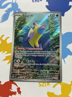 2024 Pokemon Surging Sparks BRUXISH Illustration Rare 200/191 Pack Fresh NM - Image 1