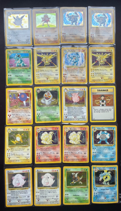 Pokemon Vintage Holo Rare Bundle WOTC x20 HP- - Image 1