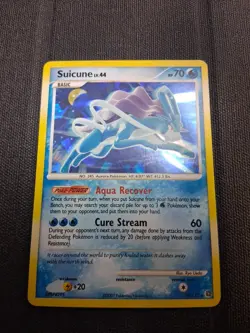 Pokemon Suicune Holo Rare Secret Wonders 19/132 Cracked Ice NM Fast Ship - Image 1