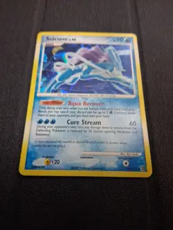 Pokemon Suicune Holo Rare Secret Wonders 19/132 Cracked Ice NM Fast Ship - Image 2