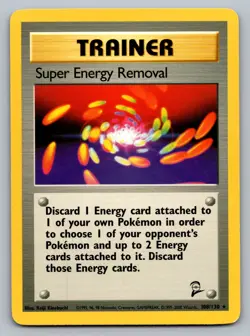 Pokemon TCG Base Set 2 Super Energy Removal 108/130 - Image 1