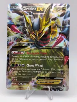 Pokemon Giratina EX 57/98 XY Ancient Origins Ultra Rare 2015 TCG NM Near Mint - Image 1