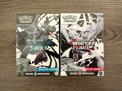 ⚡Pokemon Black Bolt and White Flare Booster Bundle Set of 2 Sealed MINT⚡ - Image 1
