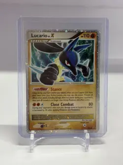 Pokemon TCG Lucario LV X Promo Holo Pokemon Promos Holo Promo DP12 - Image 1