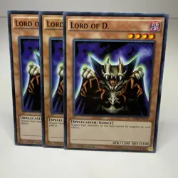 3x Yugioh Lord of D. SDKS-EN011 Common - LP-NM 💎 - Image 1