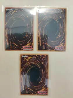 3x The Flute of Summoning Dragon SDK-042 YuGiOh! LP - Image 2