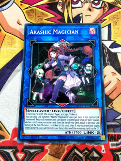 Akashic Magician shva-en052 1st Edition (NM) Super Rare Yu-Gi-Oh! - Image 1