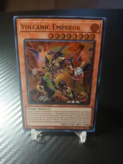 Volcanic Emperor LD10-EN018 Ultra Rare 1st Ed NM Yugioh - Image 2