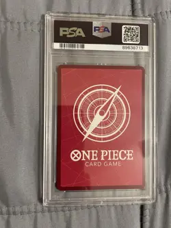 2024 One Piece OP06-001 Uta PSA 10 Alternate Alt Art Leader Wings of the Captain - Image 2